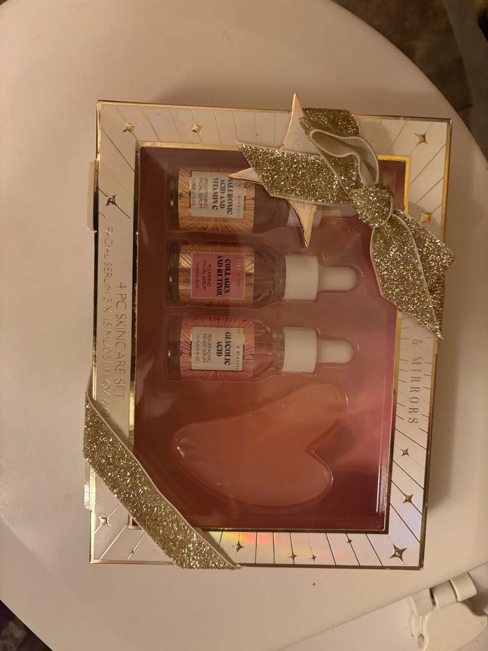Smoke & Mirrors 4 Pc Skincare Set Facial Serum 3 x 15 ML